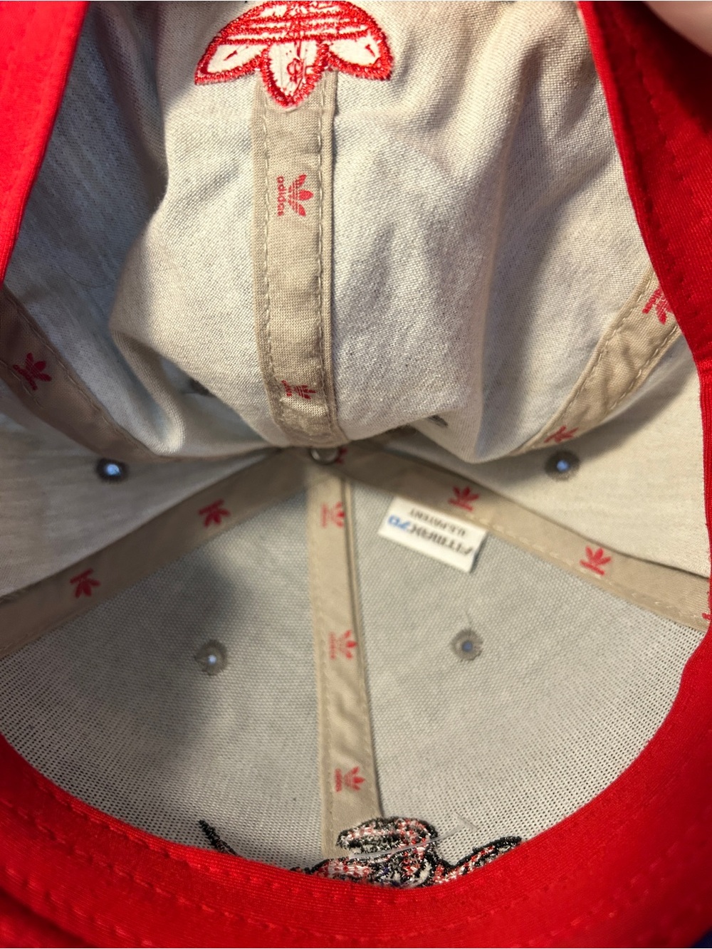 adidas Purple and Red Snapback Hat - Picture 7 of 11